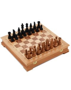 Шахматы в ларце Титанид бук Woodgames
