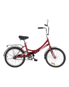Велосипед 20 1 ск складной красный Landscape 1шт Hiland