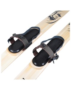 Крепления лыжные охотпромысловые с амортизаторами с носковыми и пяточными ремнями Маяк