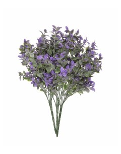 Букет из фиолетового искусственного мелкоцвета 3 ветки B300 Вещицы