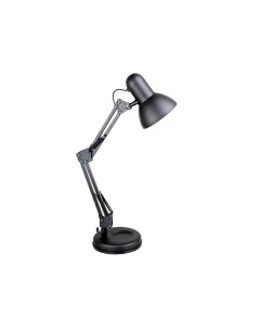Настольная лампа KD 313 черный металл черный пластик Camelion