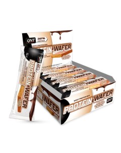 Протеиновые батончики Protein Wafer бельгийский шоколад 12 шт по 35 г Qnt