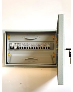Электрический щиток в сборе НКУ 50А ЩРН 18 IP54 м39 Кэаз