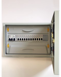 Электрический щиток в сборе НКУ 40А ЩРН 18 IP54 м34 Кэаз