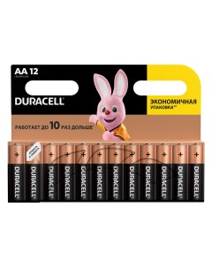 Батарейка Basic AA LR06 алкалиновая 12BL арт 186861 Duracell