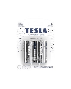 Батарейка C Silver 2 штуки Tesla