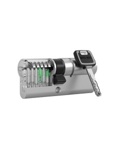 Цилиндровый механизм MTL800 155 75x80 ключ вертушка никель флажок Mul-t-lock