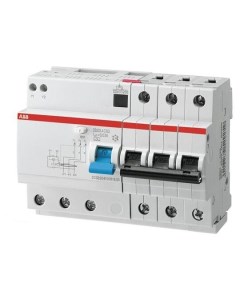 Выключатель автоматический дифференциального тока 5мод DS203 AC C16 0 03 Abb