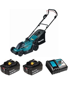 Газонокосилка аккумуляторная DLM330RT2 18В 33см акк 2х5Ач и з у Makita