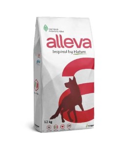Сухой корм для собак Natural для мелких пород ягненок тыква 12 кг Alleva