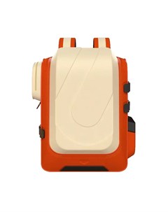 Школьный рюкзак Decompression Spine Protection Schoolbag 20 35L Beige Orange Ubot