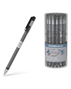 Ручка гелевая Frozen Beauty Stick узел 0 38 мм чёрная 24 шт Erich krause