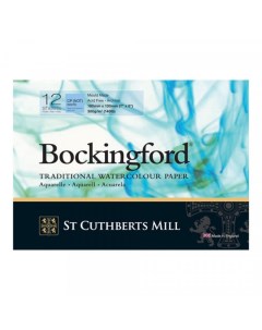 Альбом для акварели Bockingford 12 л склеенный St cuthberts mill