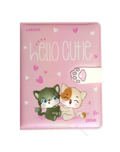 Дневник универсальный 1 11 класса Hello Cutie Kitty твёрдая обложка с поролоном Devente