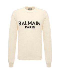 Шерстяной свитер Balmain