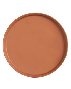 Тарелка закусочная U FORM цвет коричневый Kutahya