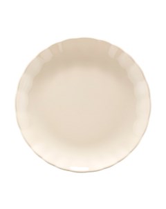 Тарелка закусочная Bergama цвет бежевый Kutahya