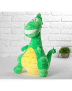 Мягкая игрушка Динозавр 45 см цвет зеленый Nobrand