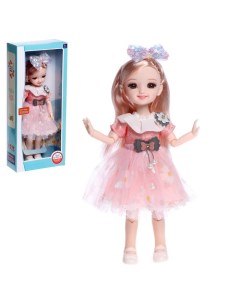 Кукла шарнирная Алиса в платье МИКС Nobrand