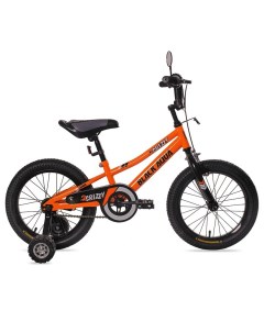 Велосипед BA Crizzy 14 2 хколесный 14 1s оранжевый неон KG142 Black aqua