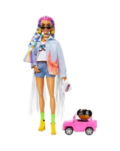 Кукла Экстра с радужными косичками GRN29 Barbie