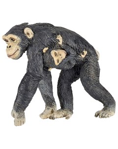 Игровая фигурка Шимпанзе с детенышем Papo