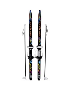 Детские лыжи подростковые Ski Race 120 95 см унив крепление Цикл с палками Олимпик