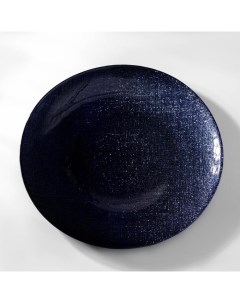 Тарелка Талисман d 28 см цвет синий Akcam