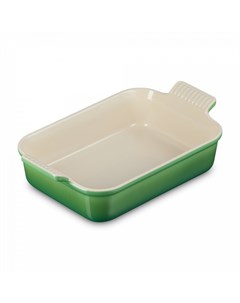 Форма для запекания Bamboo Green керамика 26 х 19 см 2 4 л зеленый Le creuset