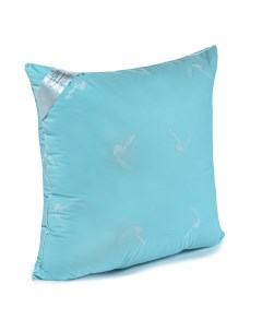 Подушка для сна из лебяжьего пуха тик Лебяжий пух 70х70 Sn-textile