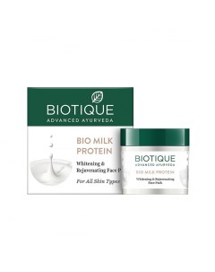Восстанавливающая маска для лица с молочным протеином 175г Biotique