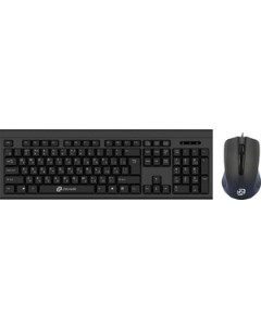 Клавиатура мышь 600M клавиатура черный мышь черный USB 337142 Oklick