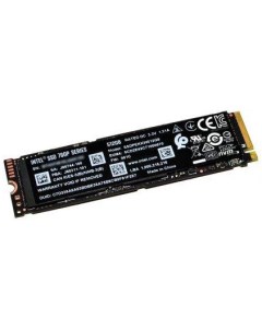 Накопитель SSD M 2 2280 SSDPEKKW512G8XT 760p 512GB TLC 3D2 PCI E NVMe 3 0 x4 3230 1625MB s 340K 275K Intel