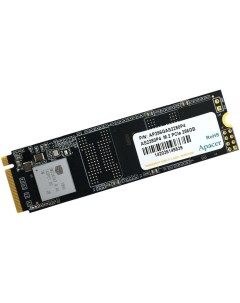 Накопитель SSD M 2 2280 AS2280P4 256GB PCIe Gen3x4 NVMe 3D TLC 1800 1000MB s MTBF 1 5M Retail Apacer