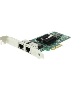 Сетевая карта EXPI9402PTBLK Server adapter 1Gb Dual Port PCI E 10 100 1000 Full Low profile Bulk Intel