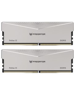 Модуль памяти DDR5 32GB 2 16GB BL 9BWWR 374 Predator Pallas II PC5 48000 6000MHz CL32 1 35V silver Acer