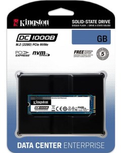 Накопитель SSD M 2 2280 SEDC1000BM8 960G DC1000B for Enterprise 960GB PCIe NVMe 3 0 x4 925 3400MB s  Kingston