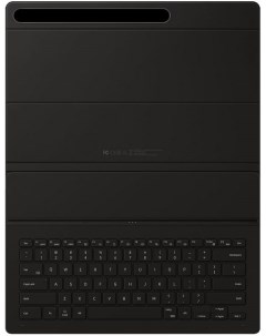 Чехол клавиатура EF DX910BBRGRU для Galaxy Tab S9 Ultra поликарбонат полиуретан черный Samsung