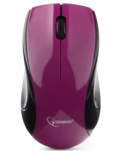 Мышь Wireless MUSW 320 фиолетовая 1000dpi 3 кнопки Gembird