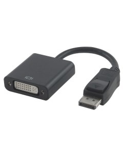 Переходник A DPM DVIF 002 DisplayPort DVI 20M 19F черный пакет Cablexpert