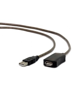 Кабель интерфейсный USB 2 0 удлинитель UAE 01 15M активный AM AF 15м Cablexpert