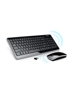 Клавиатура Wireless K1500 M125 черная mouse 800 dpi Ultra Slim 6838820420798 Delux