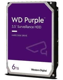 Жесткий диск 6TB SATA 6Gb s WD63PURZ WD Purple 3 5 256MB 5640rpm Western digital