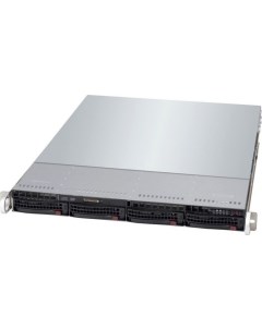 Корпус серверный 1U CSE 815TQC R706WB2 4x3 5 HS Bays SAS3 12Gb 750W Rail Supermicro