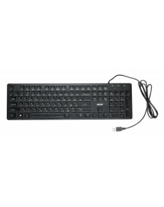 Клавиатура OKW020 ZL KBDEE 001 черный USB slim Acer