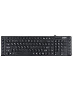 Клавиатура OKW010 ZL KBDEE 002 черный USB slim Multimedia Acer