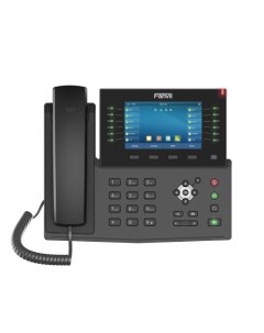 Телефон VoiceIP X7C 20 линий SIP 2х10 100 1000 5 цветной дисплей 60 клавиш быстрого набора POE трехс Fanvil