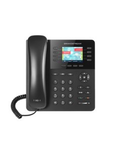Телефон VoiceIP GXP 2135 8 линий 4аккаунта 2xEthernet 10 100 1000 Мб сб PoE HD Audio TFT LCD дисплей Grandstream