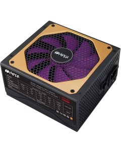 Блок питания ATX HPG 1100FM EXCELLENT 1100W 80 Gold APFC 140mm fan full modular Hiper