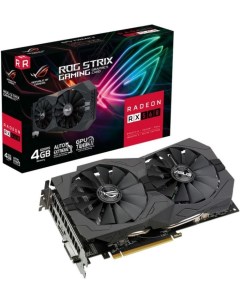 Видеокарта PCI E Radeon RX 560 ROG STRIX GAMING ROG STRIX RX560 4G V2 GAMING 4GB GDDR5 128bit 14nm 1 Asus